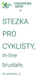 Mobile Screenshot of cyklostezkabecva.com
